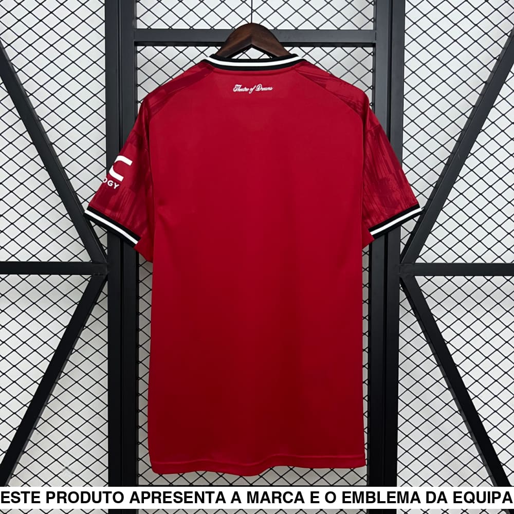 Camisola Manchester United 25 26 Principal Camiseta Fan