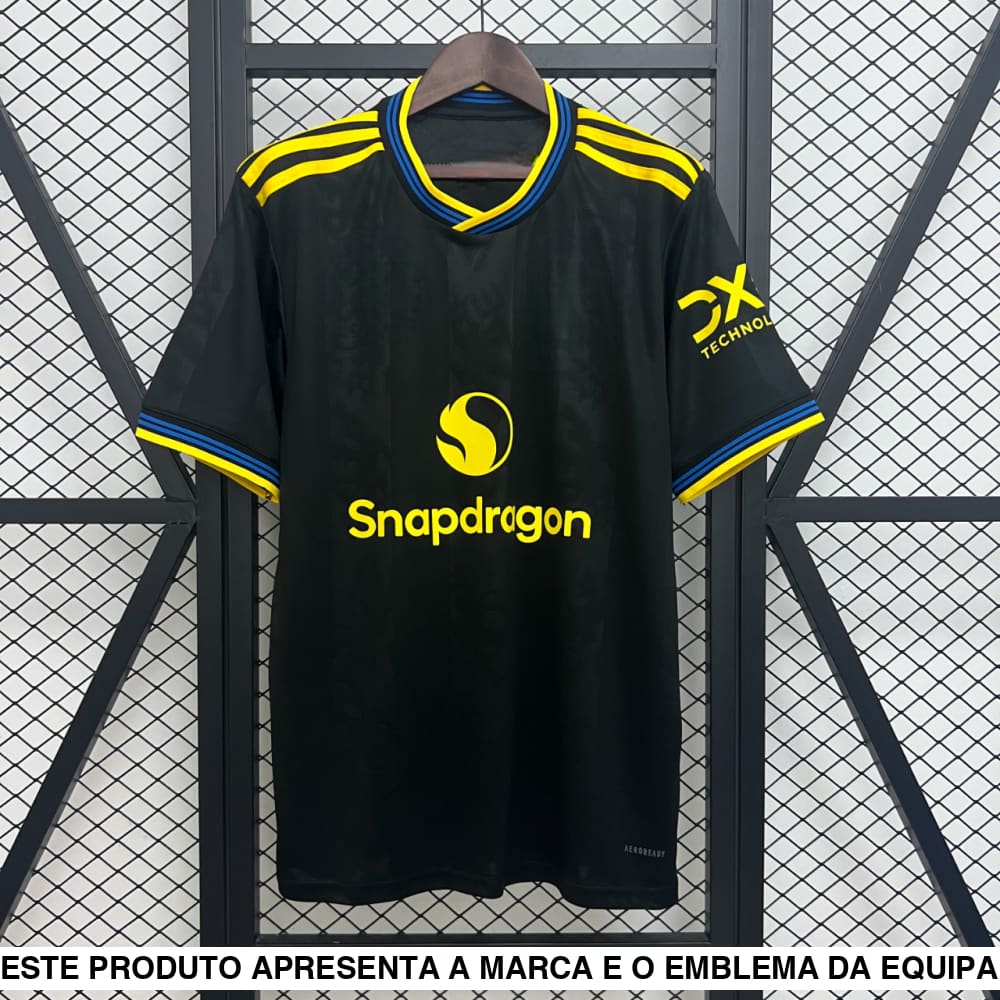Camisola Manchester United 25 26 Terceiro Equipamento Camiseta Fan