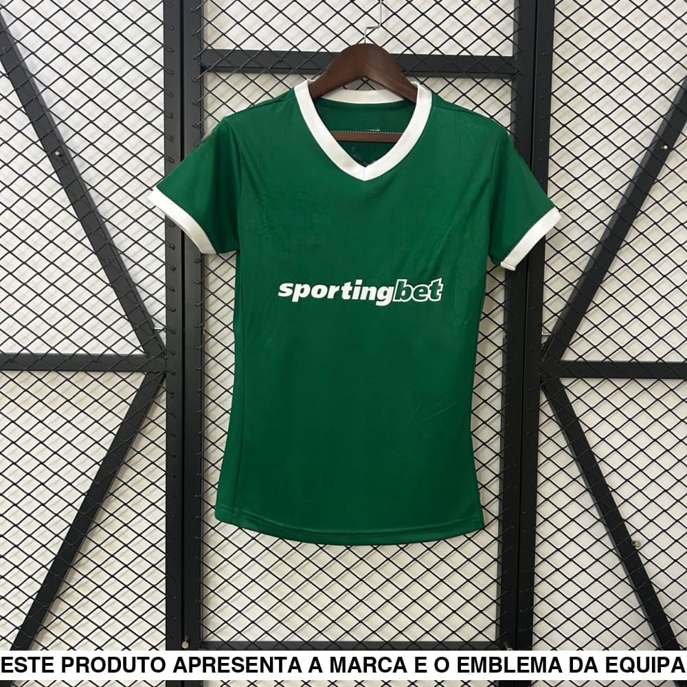 Camisola Palmeiras 25 26 Principal Feminina Camiseta Femenina