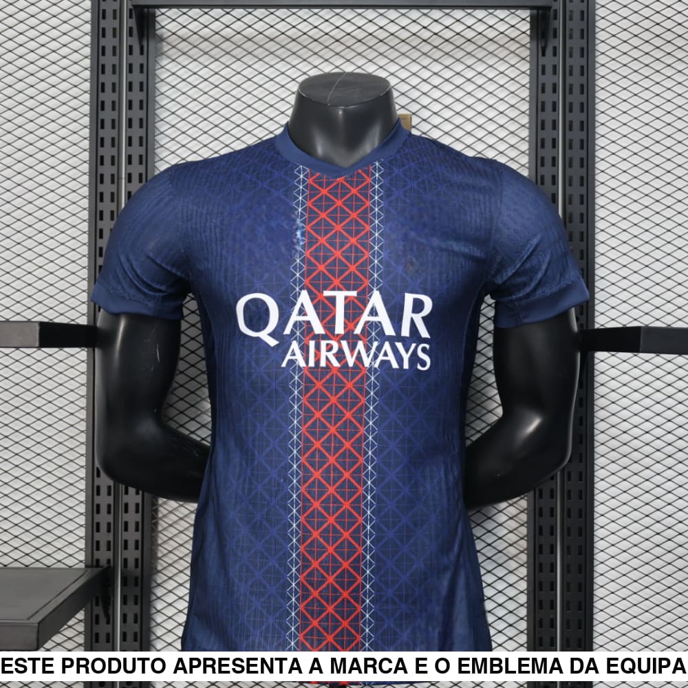 Camisola PSG 25 26 Principal (Versão Jogador) Camiseta Player