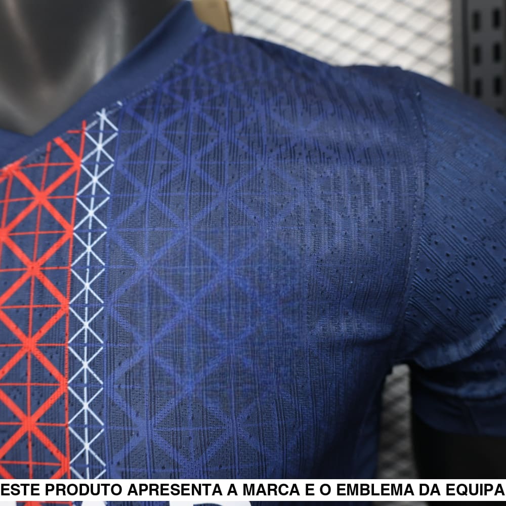 Camisola PSG 25 26 Principal (Versão Jogador) Camiseta Player