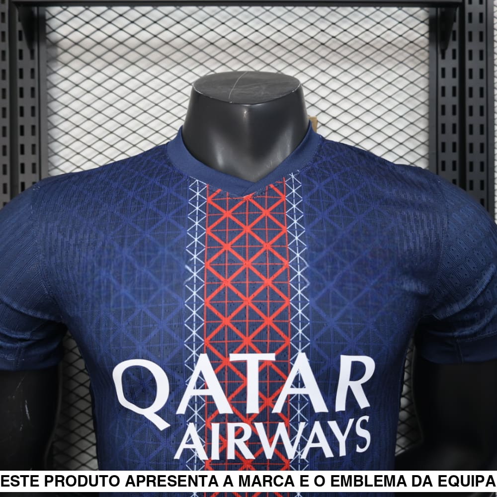 Camisola PSG 25 26 Principal (Versão Jogador) Camiseta Player