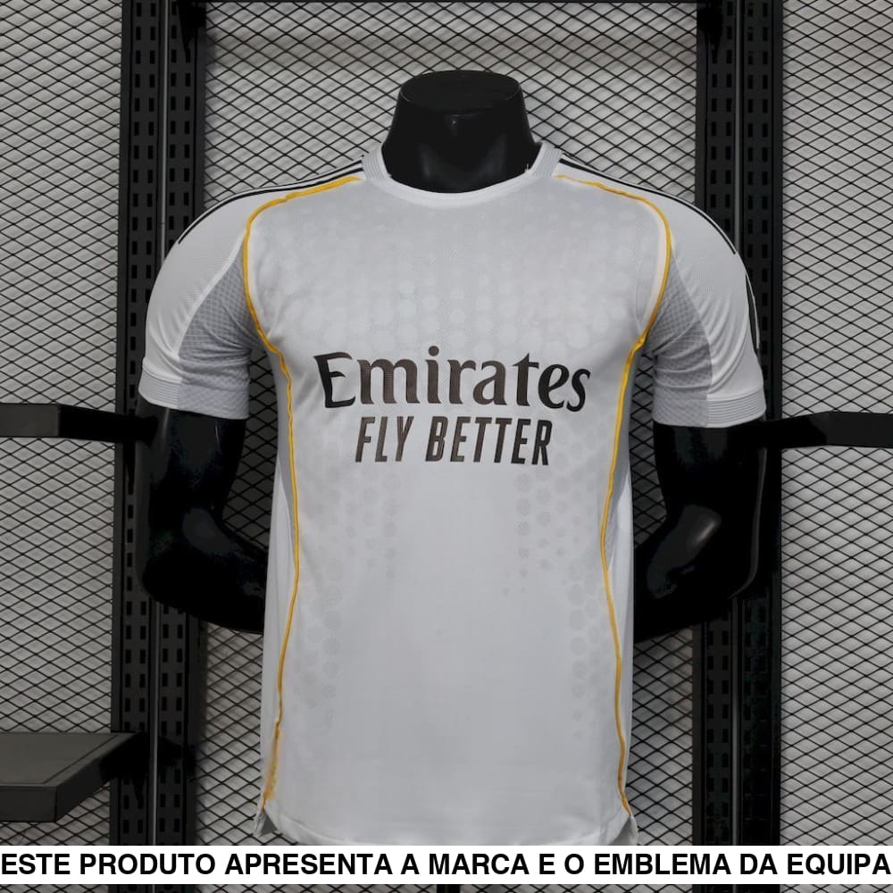 Camisola RM 25 26 Principal (Versão Réplica) Camiseta Player