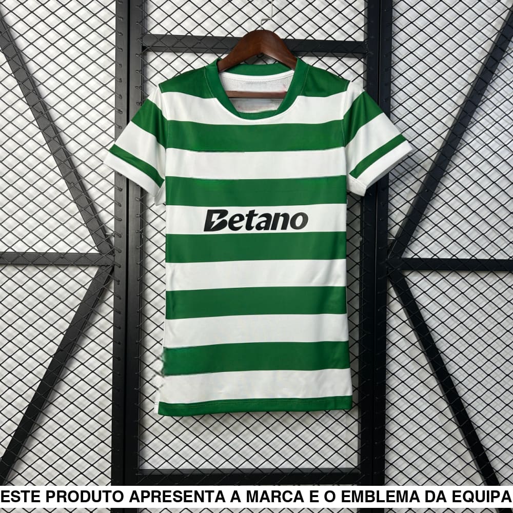 Camisola Sporting Portugal 25-26 Principal Feminina Camiseta Femenina