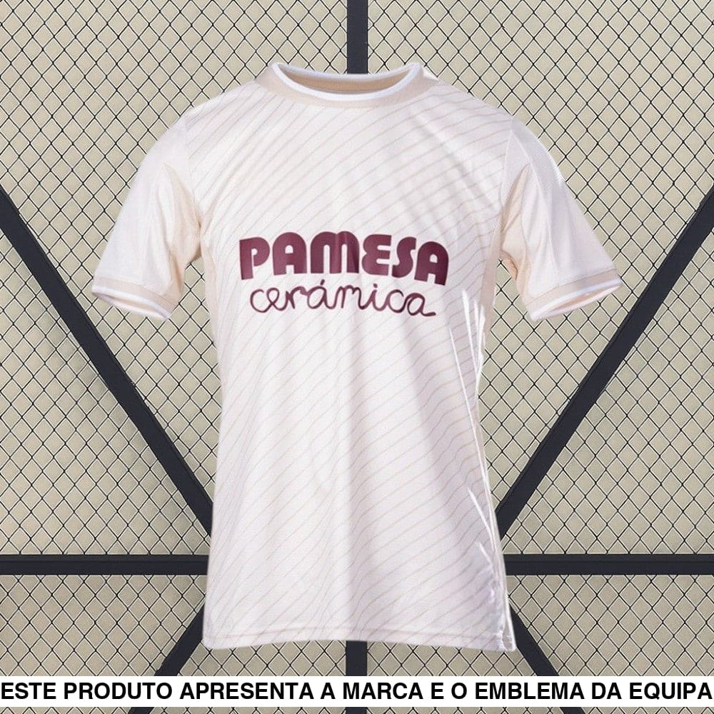 Camisola Villarreal 25-26 Alternativa Camiseta Fan