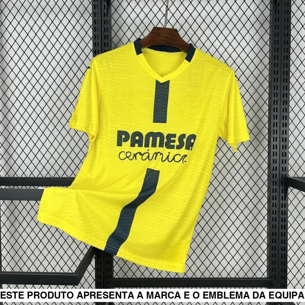 Camisola Villarreal 25-26 Principal Camiseta Fan