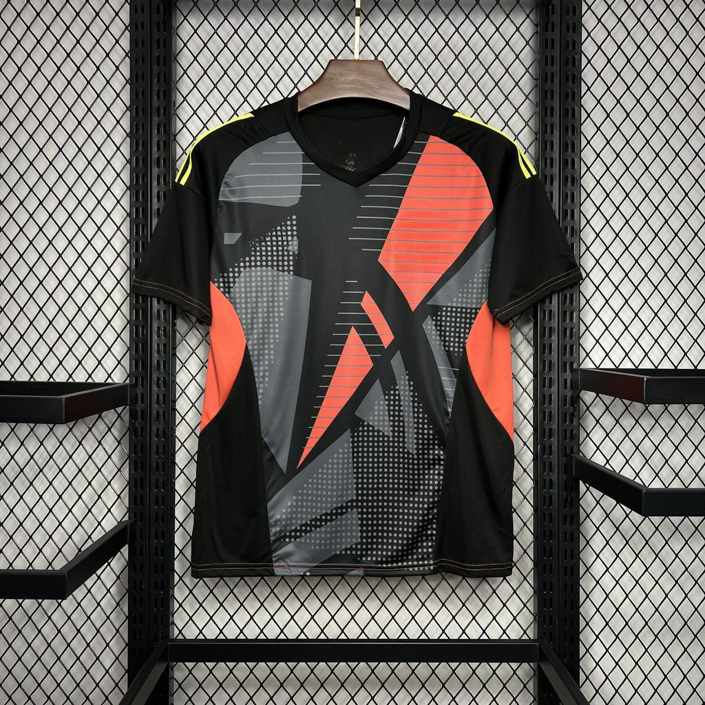 Spain 24-25 Goalkeeper Negro Shirt Camiseta De Futbol
