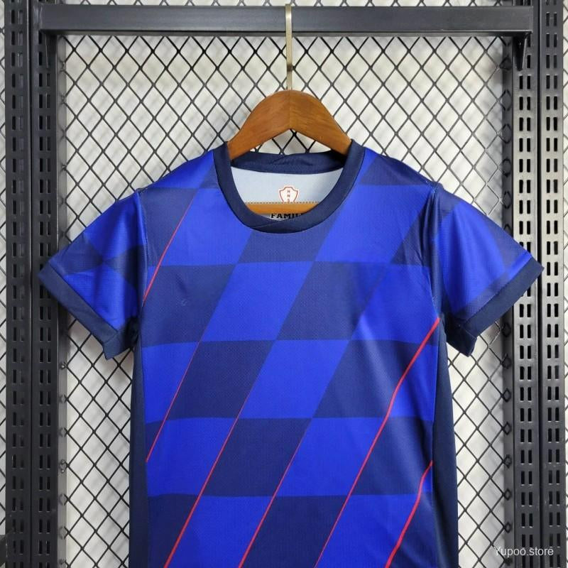 Croatia 24-25 Away Eurocup 2024 Children’s Kit Personalizado