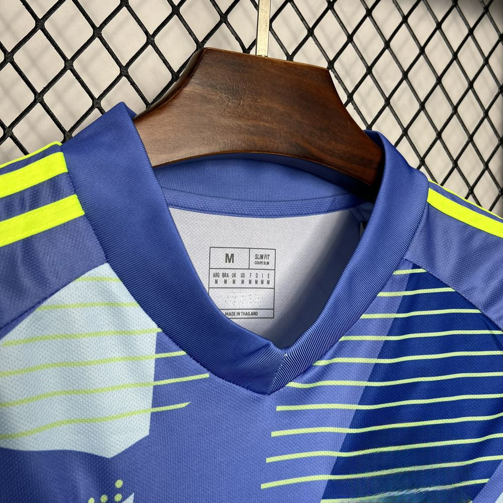 Manchester United 24-25 Goalkeeper Blue Shirt Camiseta De Futbol