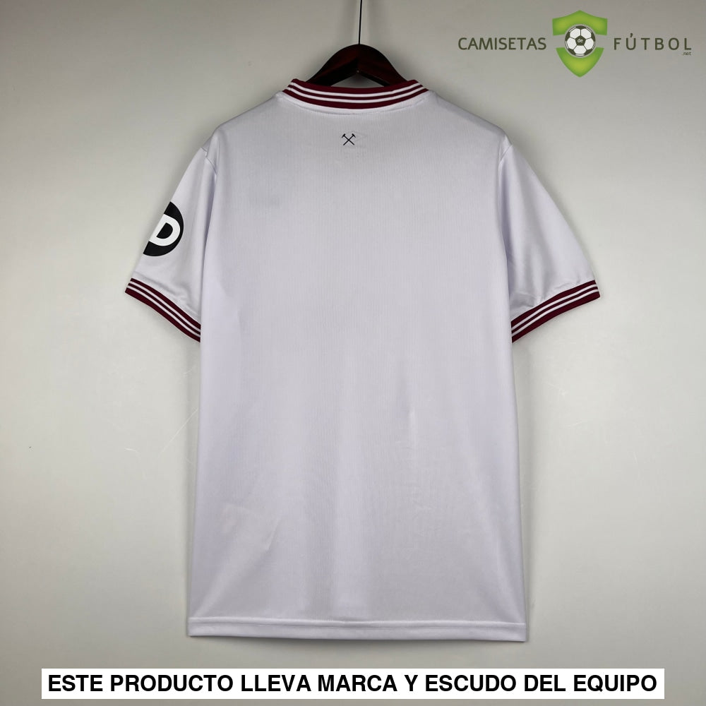 Camiseta West Ham 23-24 Visitante Personalizado