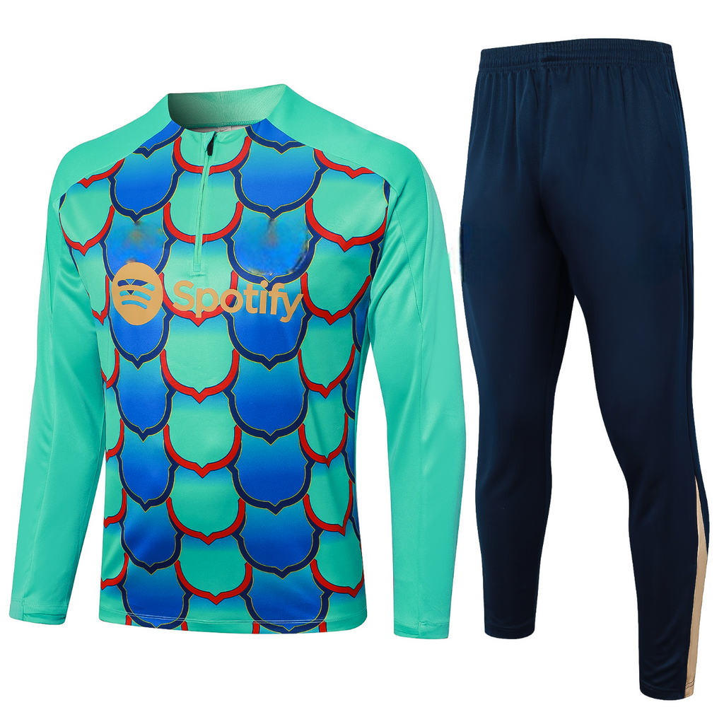 Barcelona 24-25 Half-Zip Model 10 Tracksuit Ropa Deportiva
