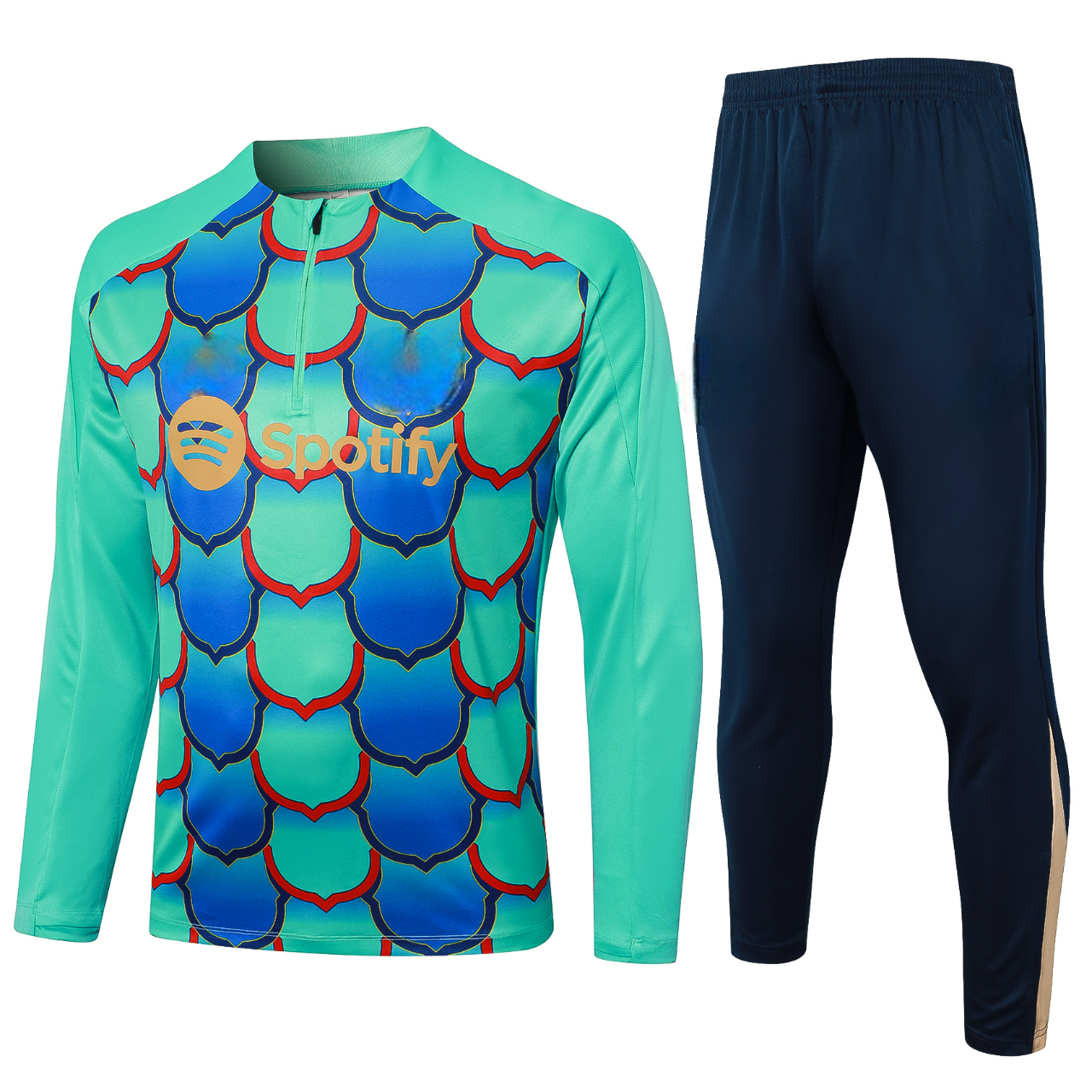Barcelona 24-25 Half-Zip Model 10 Tracksuit Ropa Deportiva