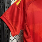 Spain 24-25 Home Women Eurocup 2024 Shirt Camiseta De Futbol