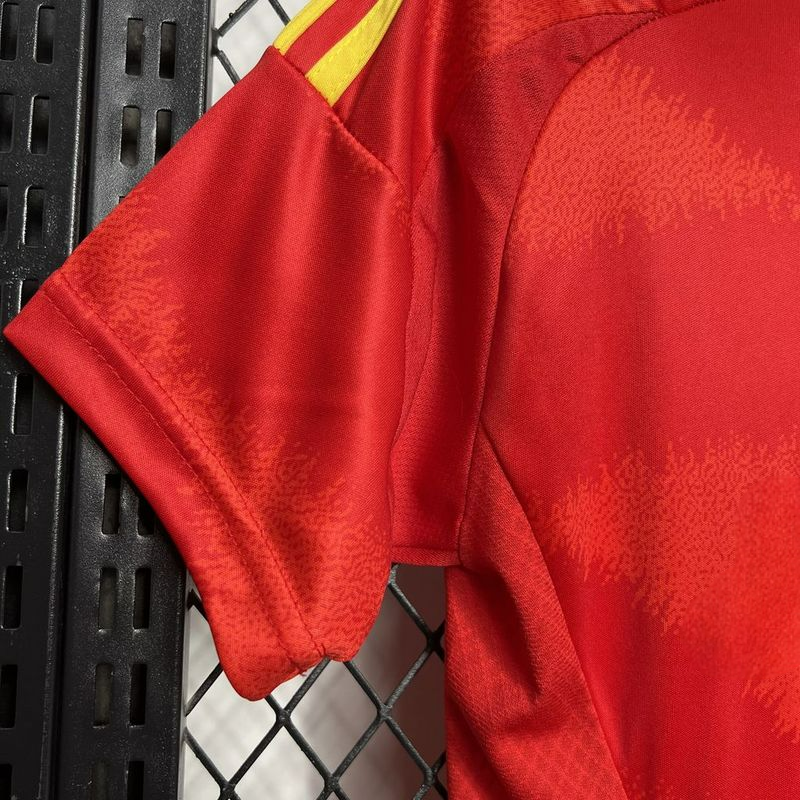 Spain 24-25 Home Women Eurocup 2024 Shirt Camiseta De Futbol