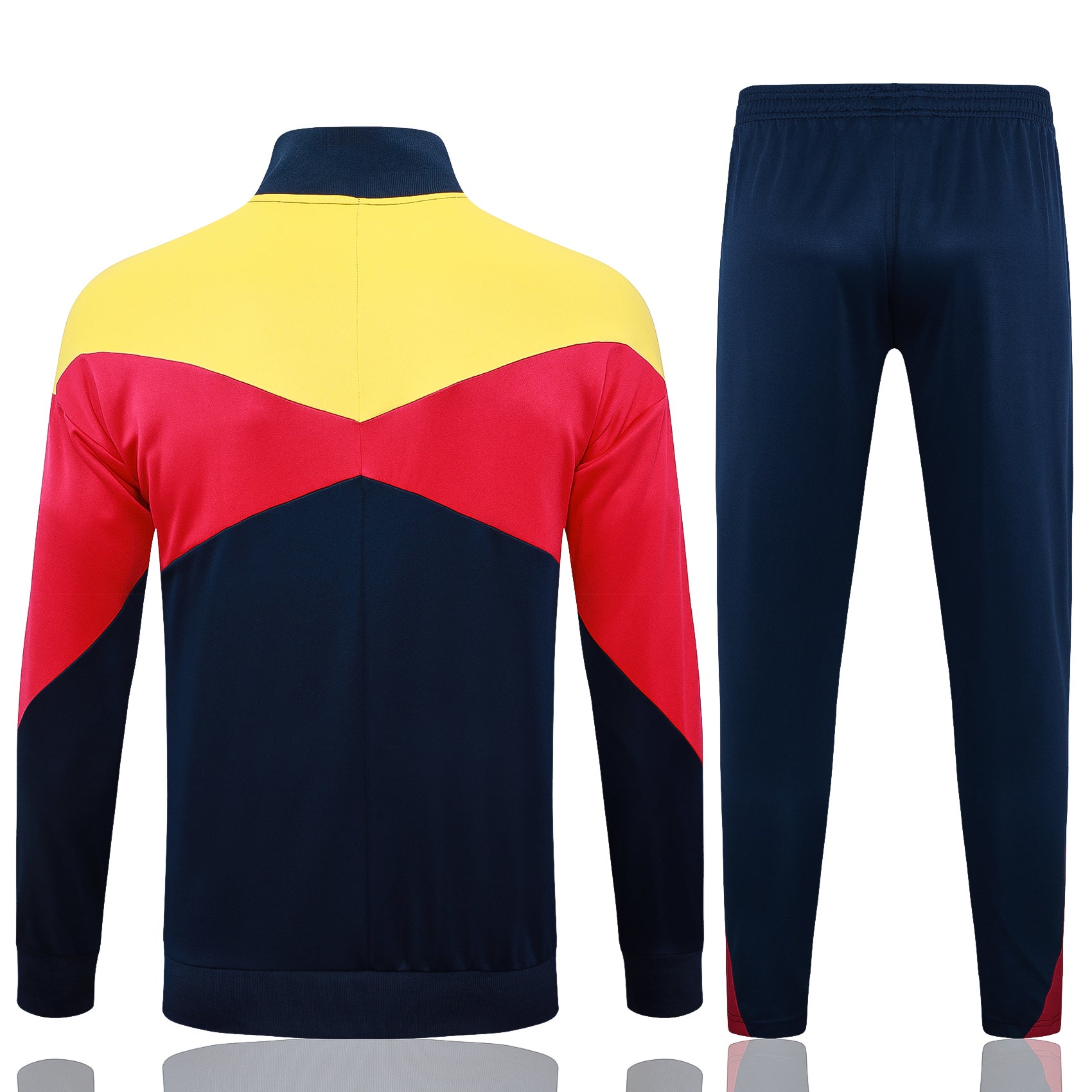 Fato de Treino Barcelona 24-25, Fecho Completo, Modelo 4
