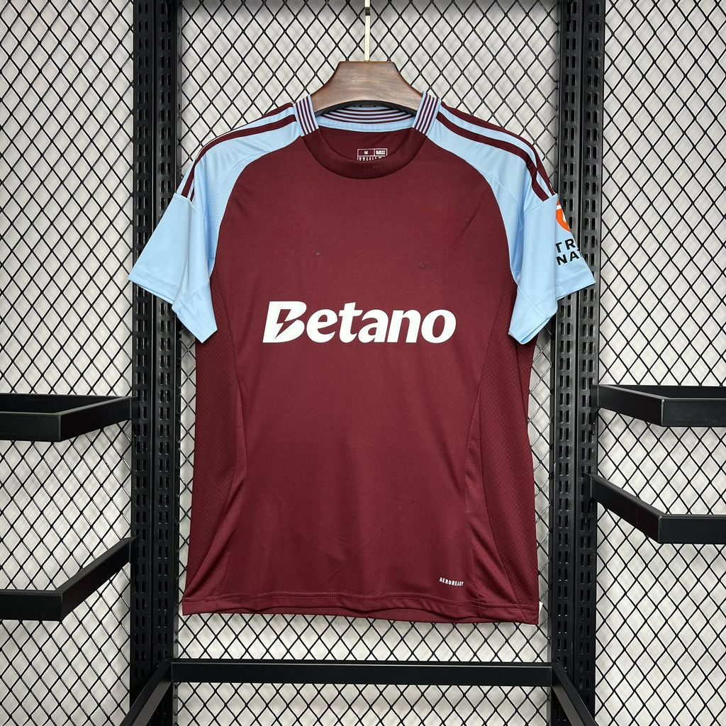 Aston Villa 24-25 Home Shirt Camiseta De Futbol