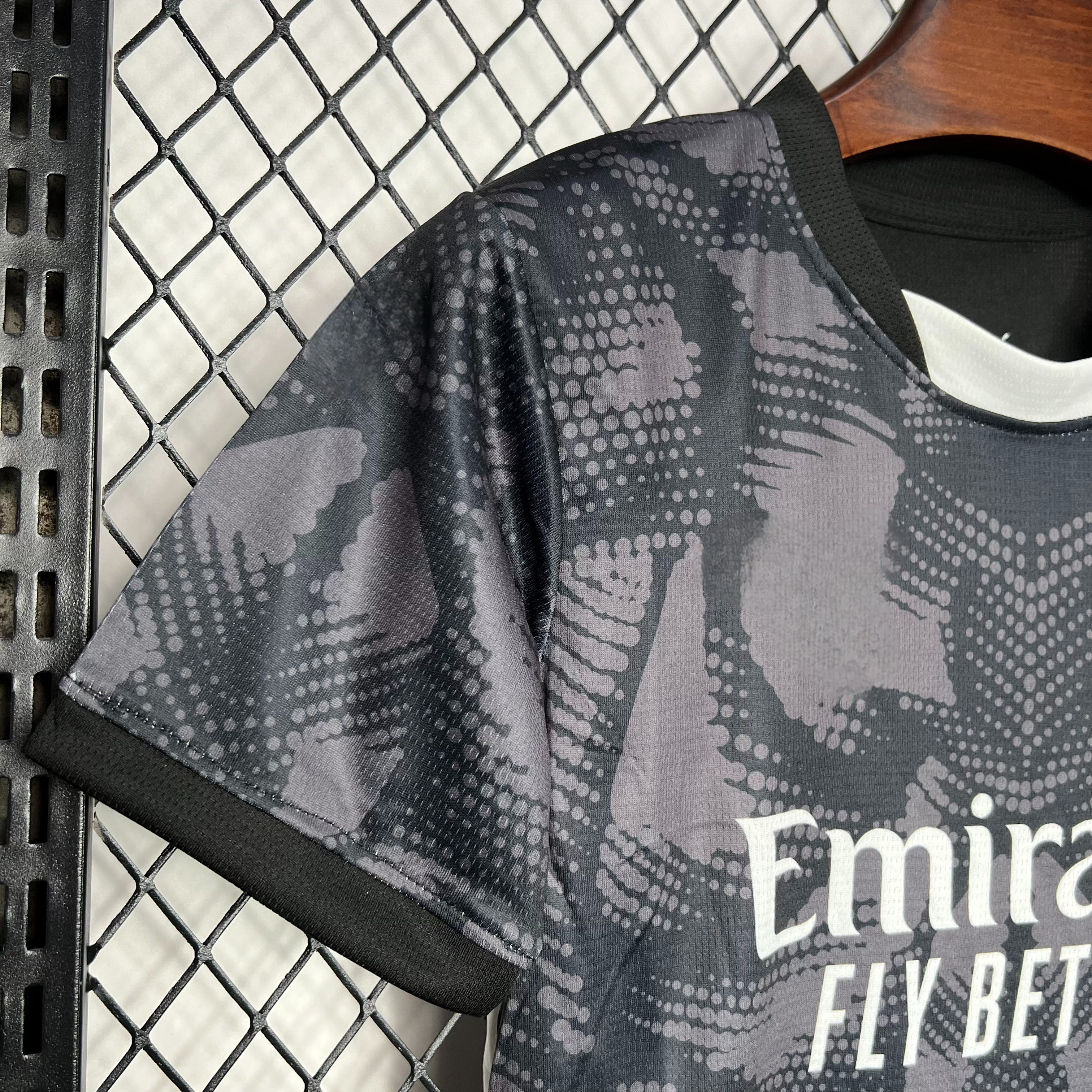 Ac Milan 24-25 Goalkeeper Black Children’s Kit Parche Especial