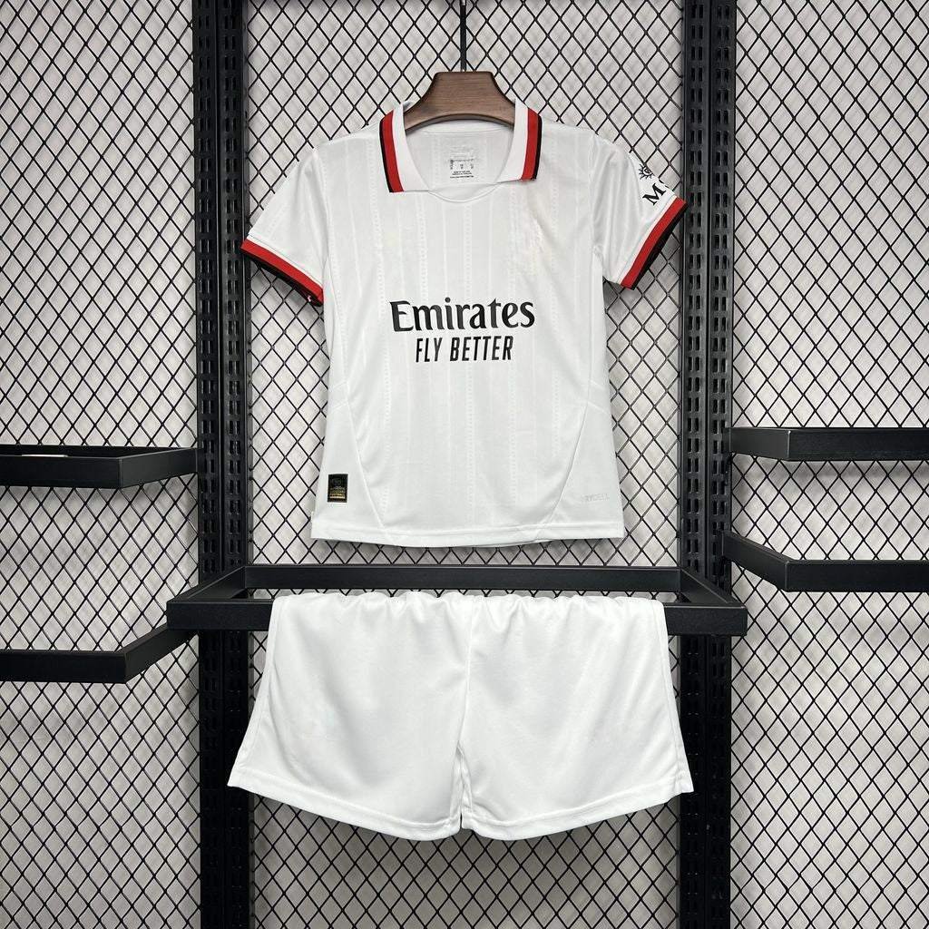 Ac Milan 24-25 Away Children’s Kit Parche Especial