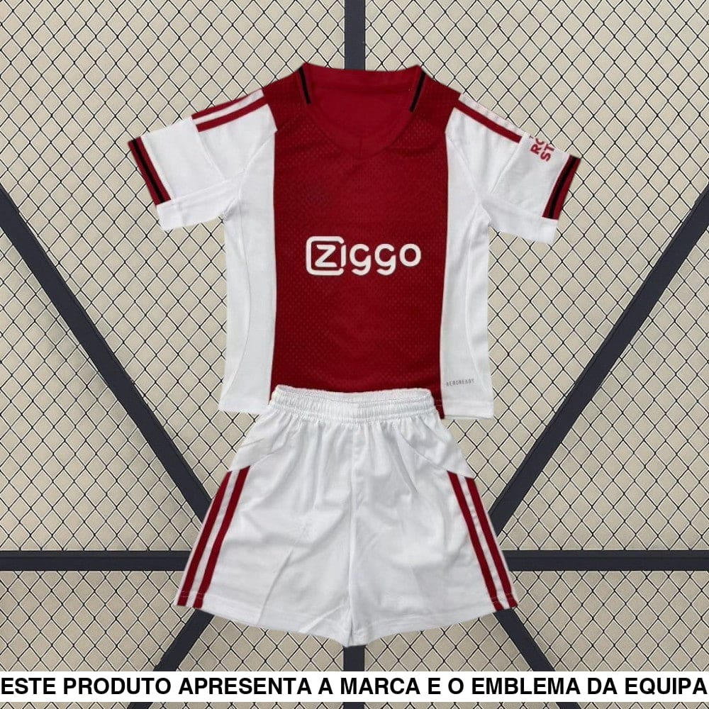 Equipamento Infantil Ajax 25 26 Principal Equipación Niño