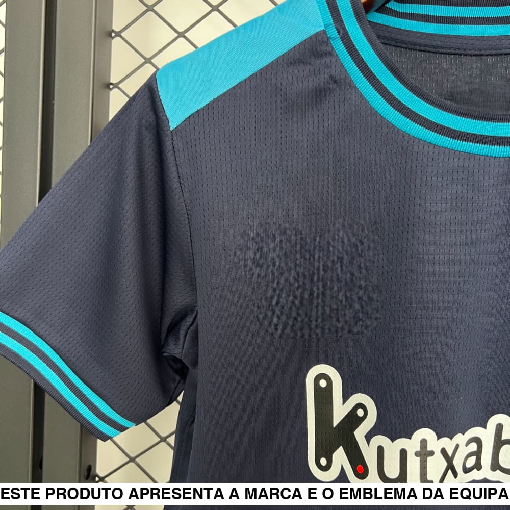 Equipamento Infantil Athletic Bilbao 25-26 Alternativa Equipación Niño