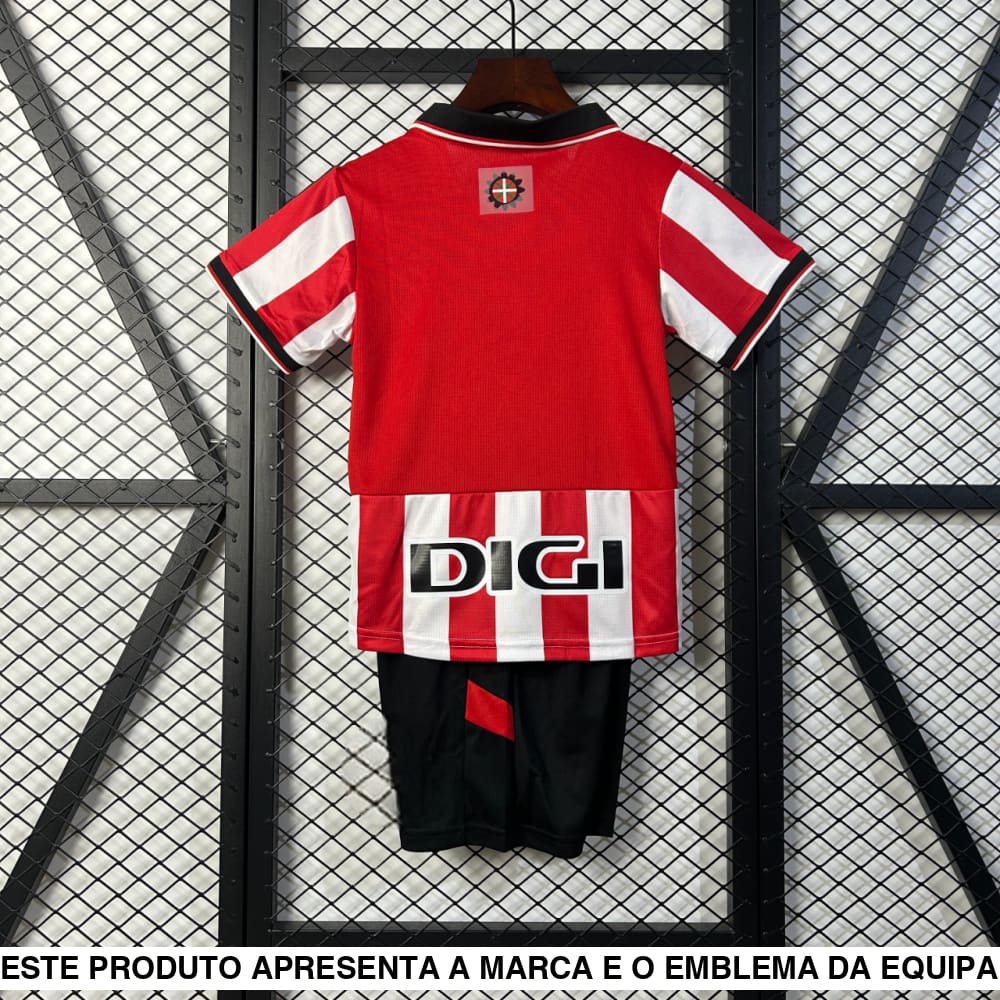 Equipamento Infantil Athletic Bilbao 25-26 Principal Equipación Niño