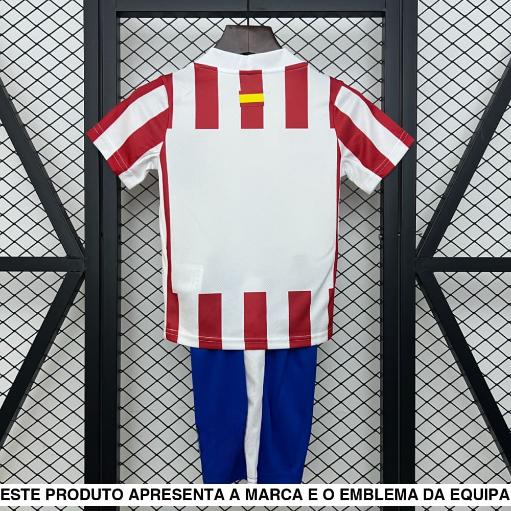 Equipamento Infantil Atlético Madrid 25 26 Principal Equipación Niño