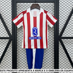 Equipamento Infantil Atlético Madrid 25 26 Principal Equipación Niño
