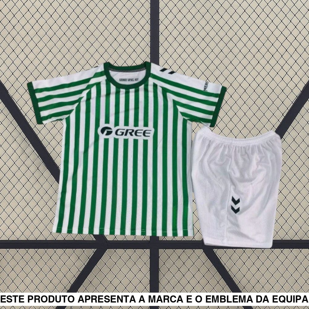 Equipamento Infantil Bétis 25–26 Edição Especial, Equipación Niño