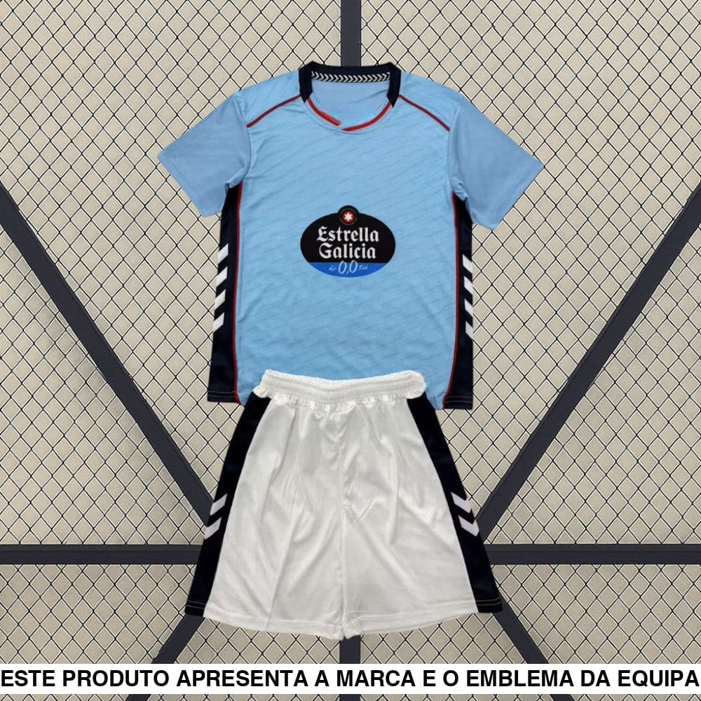 Equipamento Infantil Celta de Vigo 25-26 Principal Equipación Niño