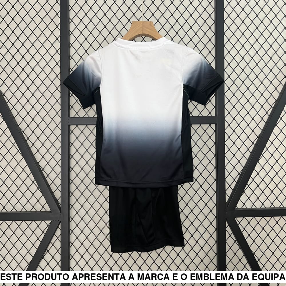 Equipamento Infantil Corinthians 24 25 Principal, Equipación Niño