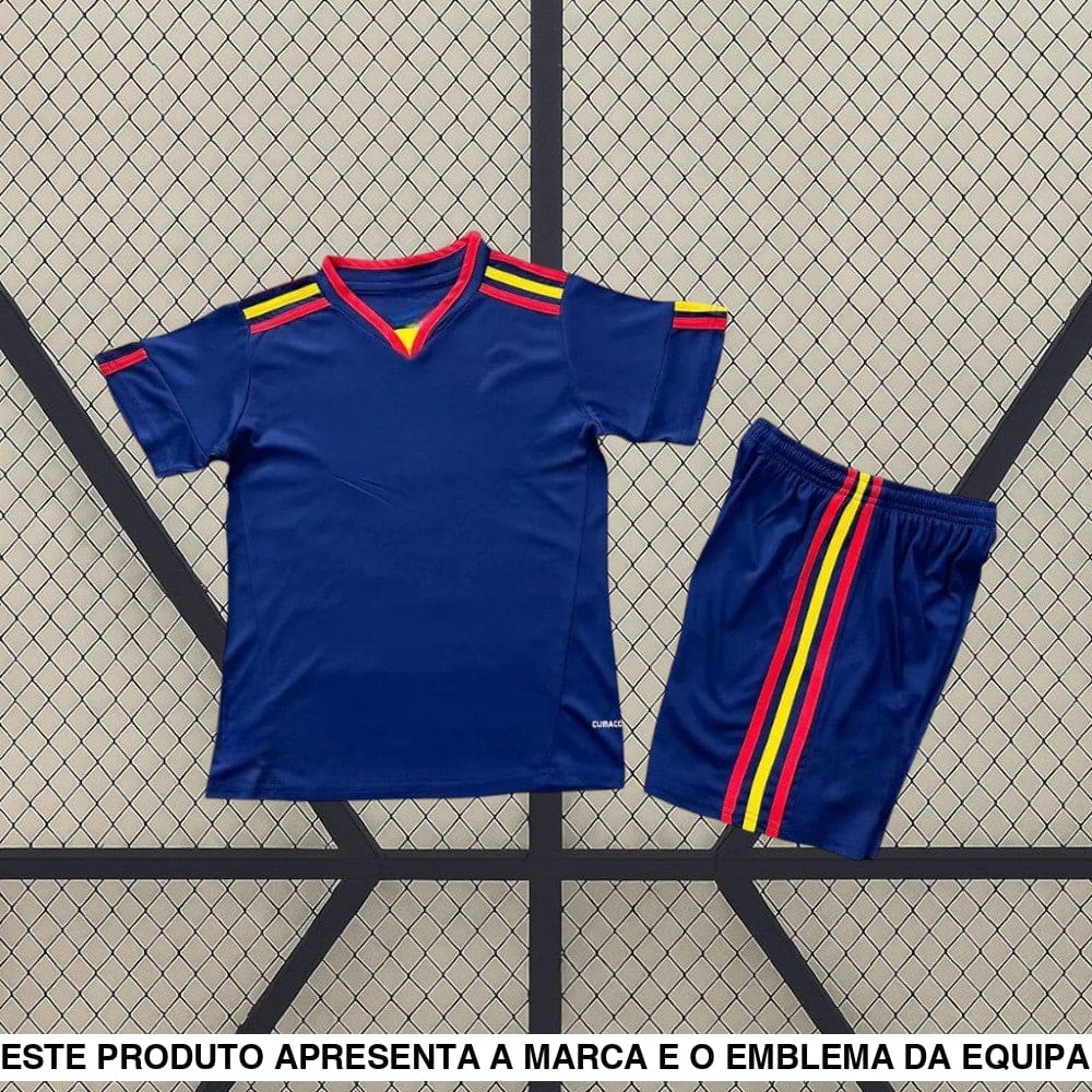 Equipamento Infantil Espanha 10-11 Alternativa (Retro) Equipación Niño