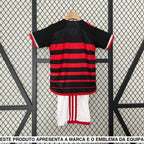 Equipamento Infantil Flamengo 24 25 Principal, Equipación Niño