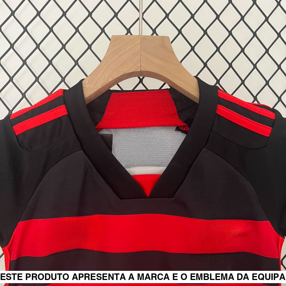 Equipamento Infantil Flamengo 24 25 Principal, Equipación Niño