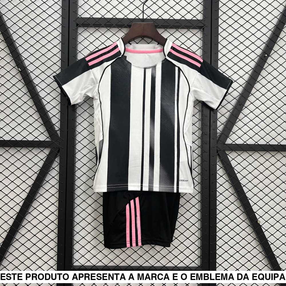 Equipamento Infantil Juventus 25-26 Principal Equipación Niño