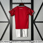 Equipamento Infantil Manchester United 25 26 Principal Equipación Niño