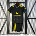Equipamento Infantil Manchester United 25 26 Terceiro Equipamento Equipación Niño