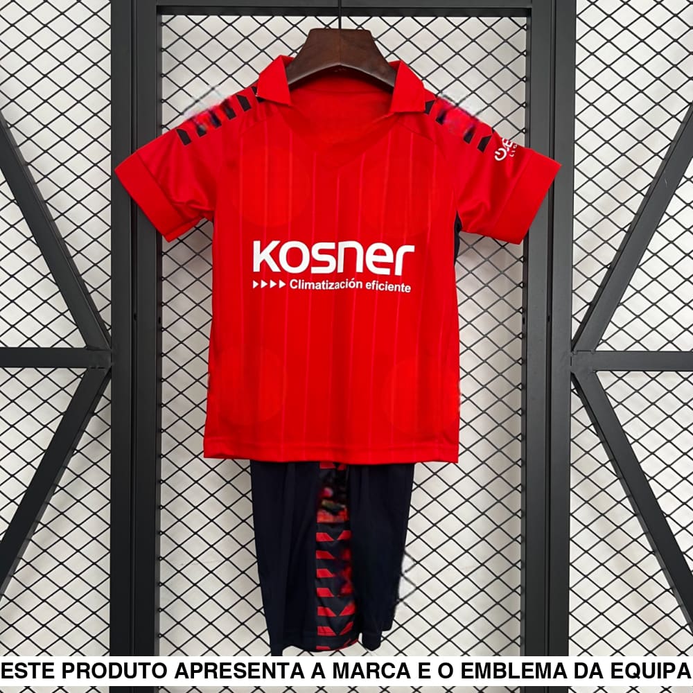 Equipamento Infantil Osasuna 25-26 Principal Equipación Niño