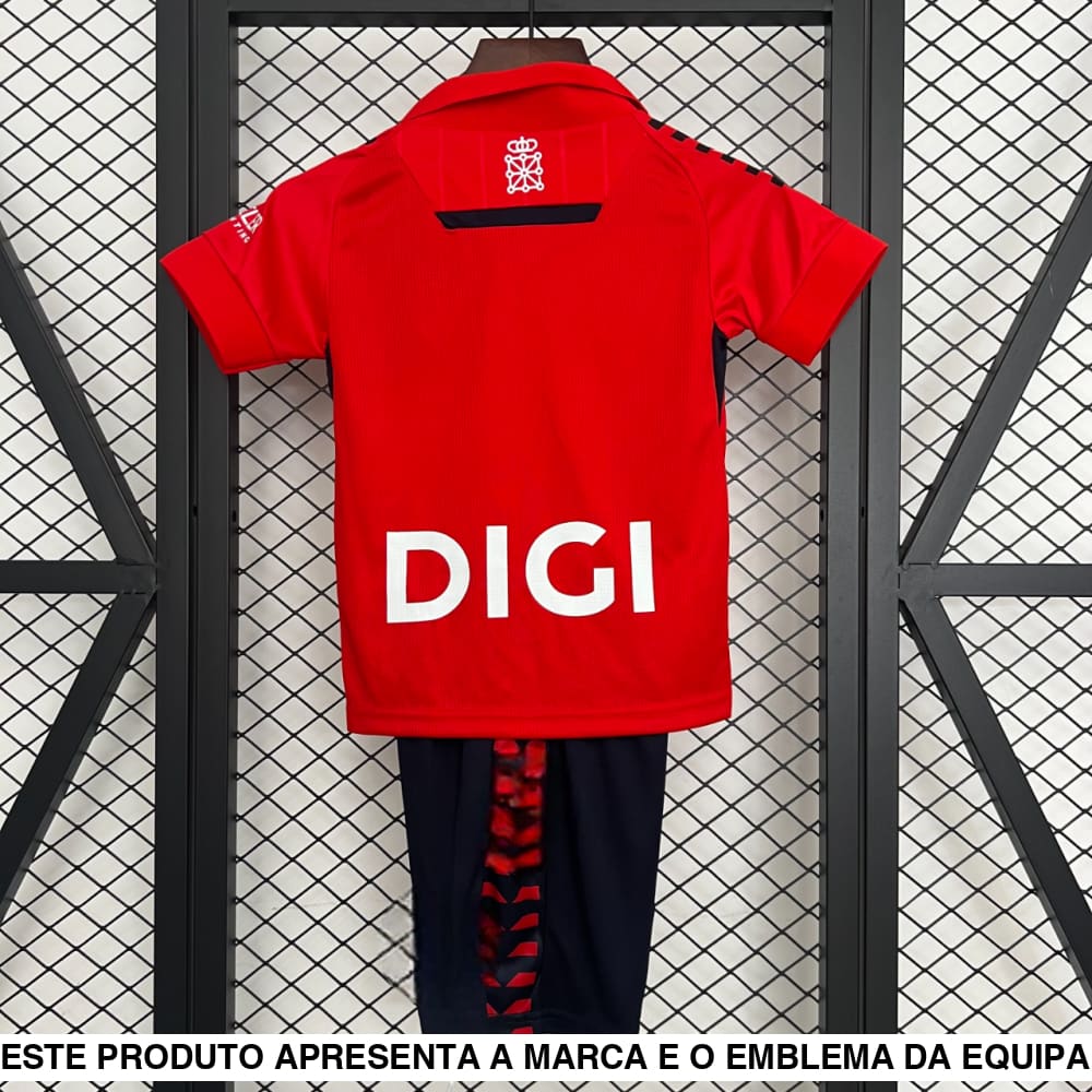 Equipamento Infantil Osasuna 25-26 Principal Equipación Niño