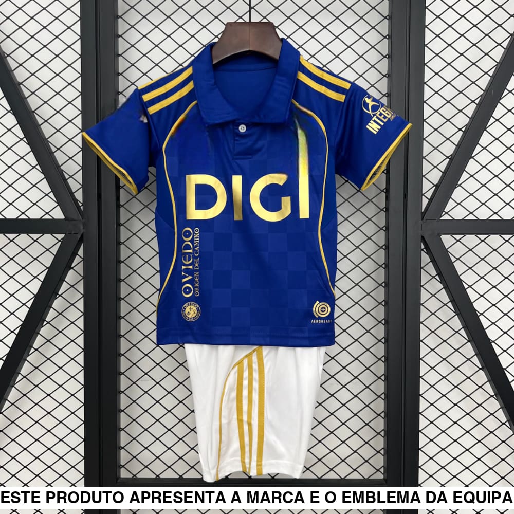 Equipamento Infantil Real Oviedo 25-26 Principal Equipación Niño