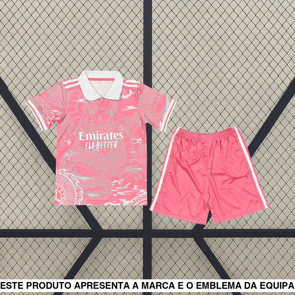 Equipamento Infantil RM 25-26 Edição Especial Rosa Equipación Niño