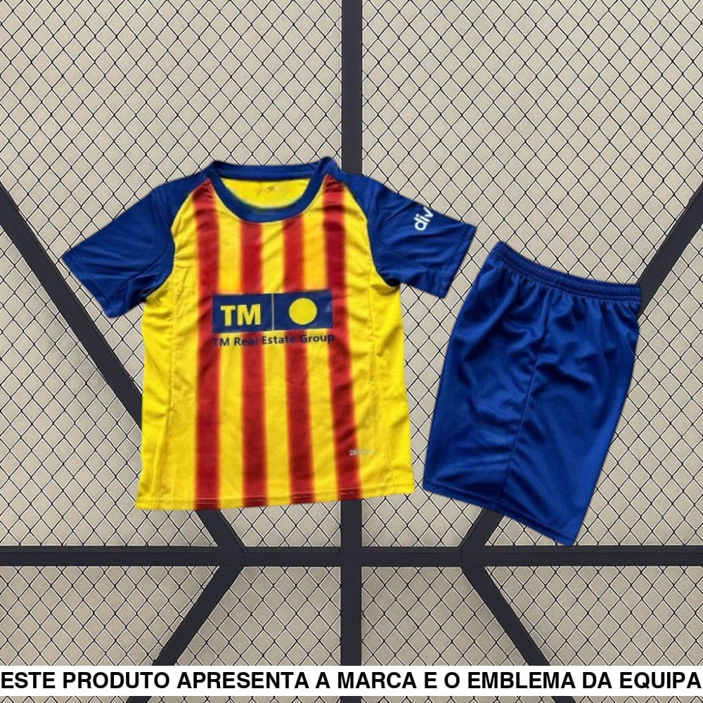 Equipamento Infantil Valência 25-26 Terceiro Equipamento Equipación Niño