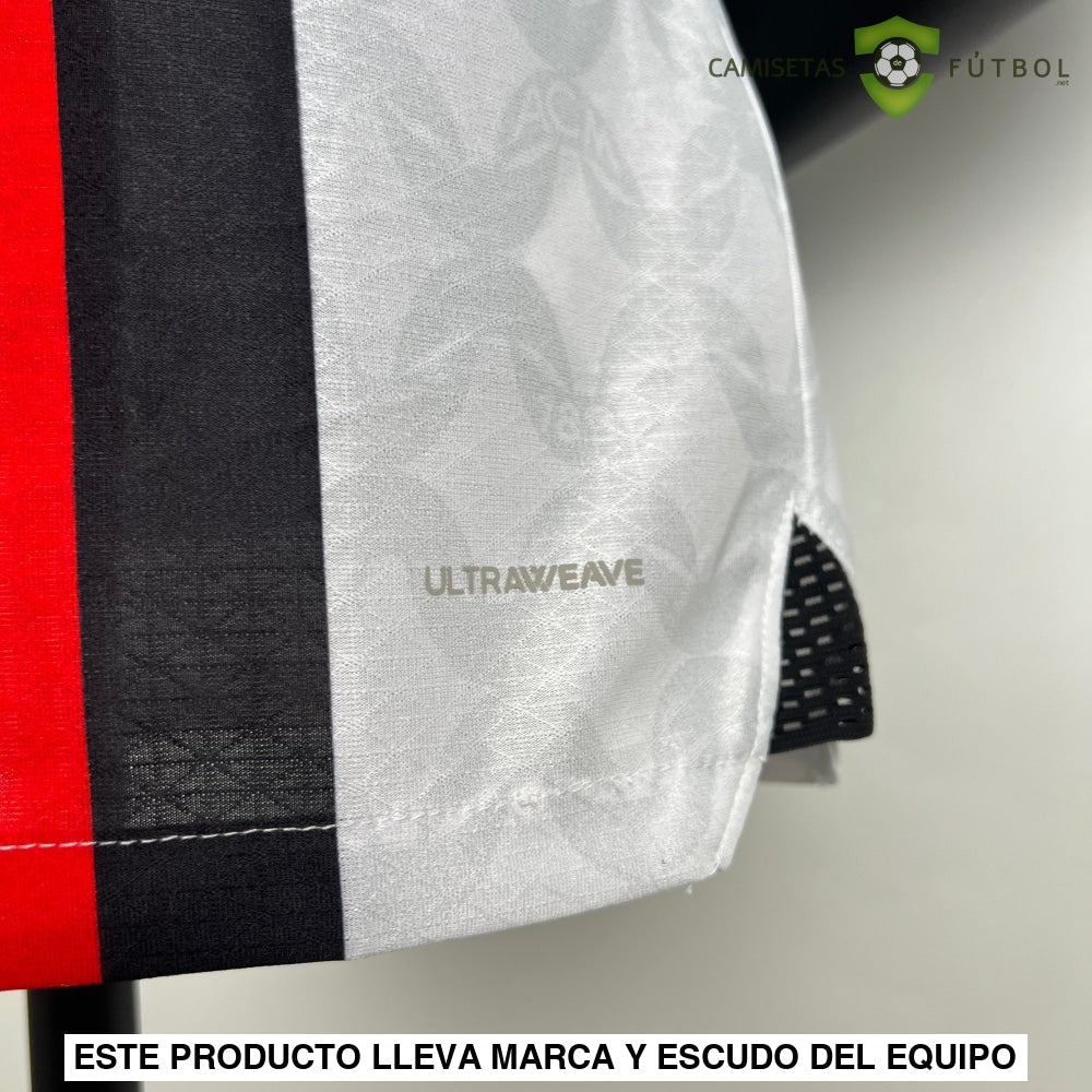 Camiseta Ac Milan 23-24 Visitante (Player Version) Parche Especial