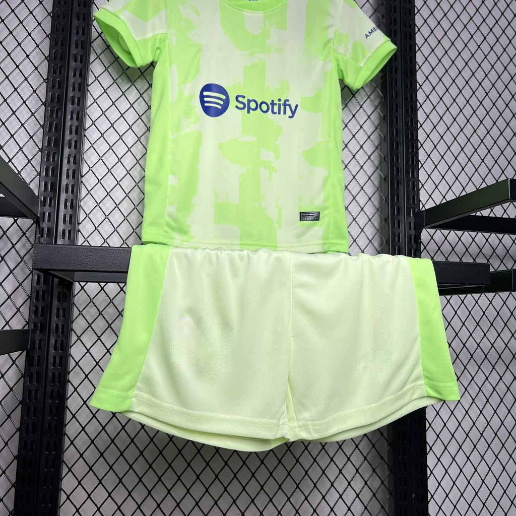 Barcelona 24-25 Third Kit Children’s Parche Especial
