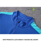 Chandal Barcelona 23-24 Media Cremallera Modelo 1 Ropa Deportiva