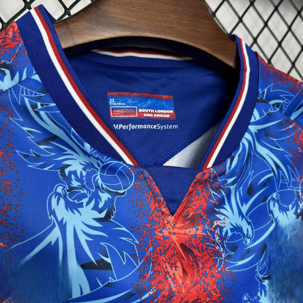 Crystal Palace 24-25 Home Children’s Kit Personalizado