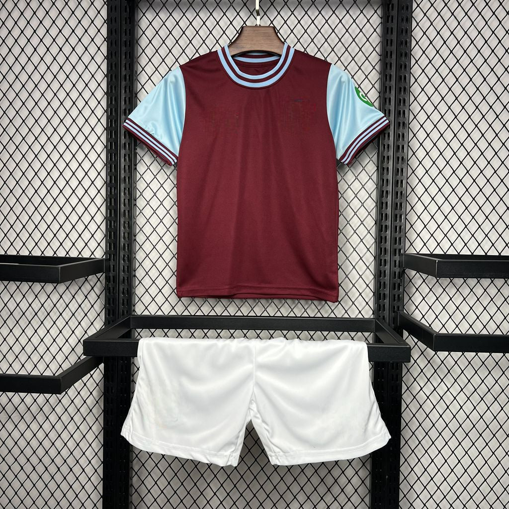 West Ham 24-25 Home Children’s Kit Personalizado