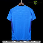Camiseta Juventus 23-24 Portero Azul Personalizado