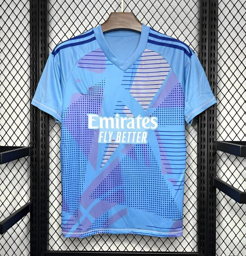 R.m. 24-25 Goalkeeper Blue Shirt Camiseta De Futbol