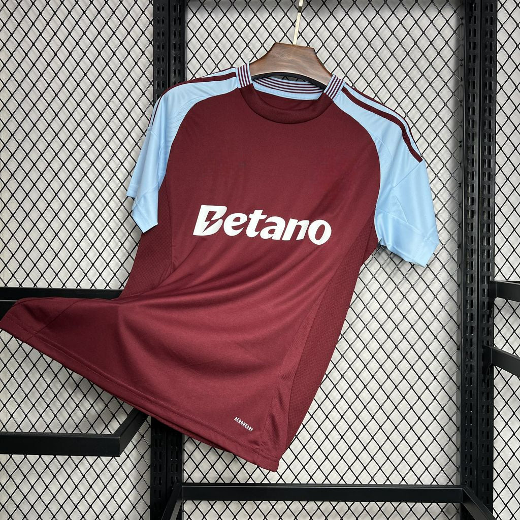 Aston Villa 24-25 Home Shirt Camiseta De Futbol