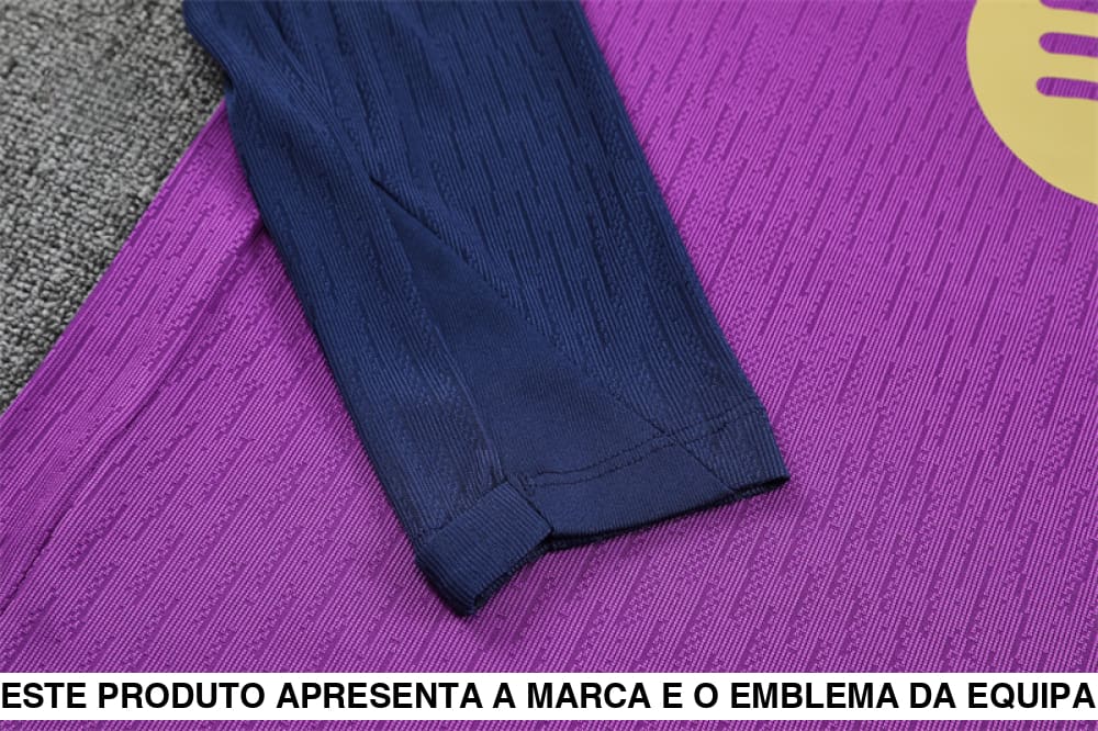 Fato de Treino Barcelona 25-26 Meio Fecho Modelo 2 Chandal Media Cremallera